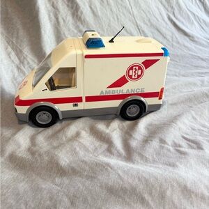 Vintage y2k 2004 Playmobil 4221 Ambulance Geobra Brandstatter